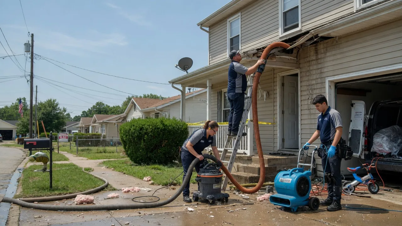 Water Damage Restoration in Hettick, IL near me